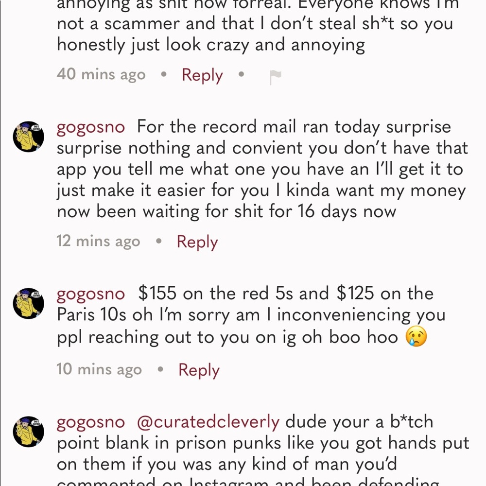 Scammer Alert @curatedcleverly & @skybluegrey both stealing scammers - Picture 3 of 13